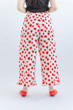 Ruffle Pants in Strawberry Cotton Poplin (PREORDER)