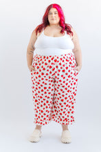 Ruffle Pants in Strawberry Cotton Poplin (PREORDER)