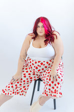 Ruffle Pants in Strawberry Cotton Poplin (PREORDER)
