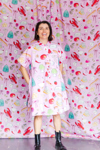 Nettle Studios - Dinner Party Collection - Collared Swing Dress