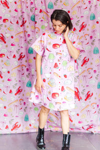 Nettle Studios - Dinner Party Collection - Collared Swing Dress