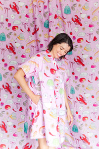 Nettle Studios - Dinner Party Collection - Collared Swing Dress