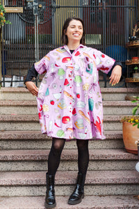 Nettle Studios - Dinner Party Collection - Collared Swing Dress