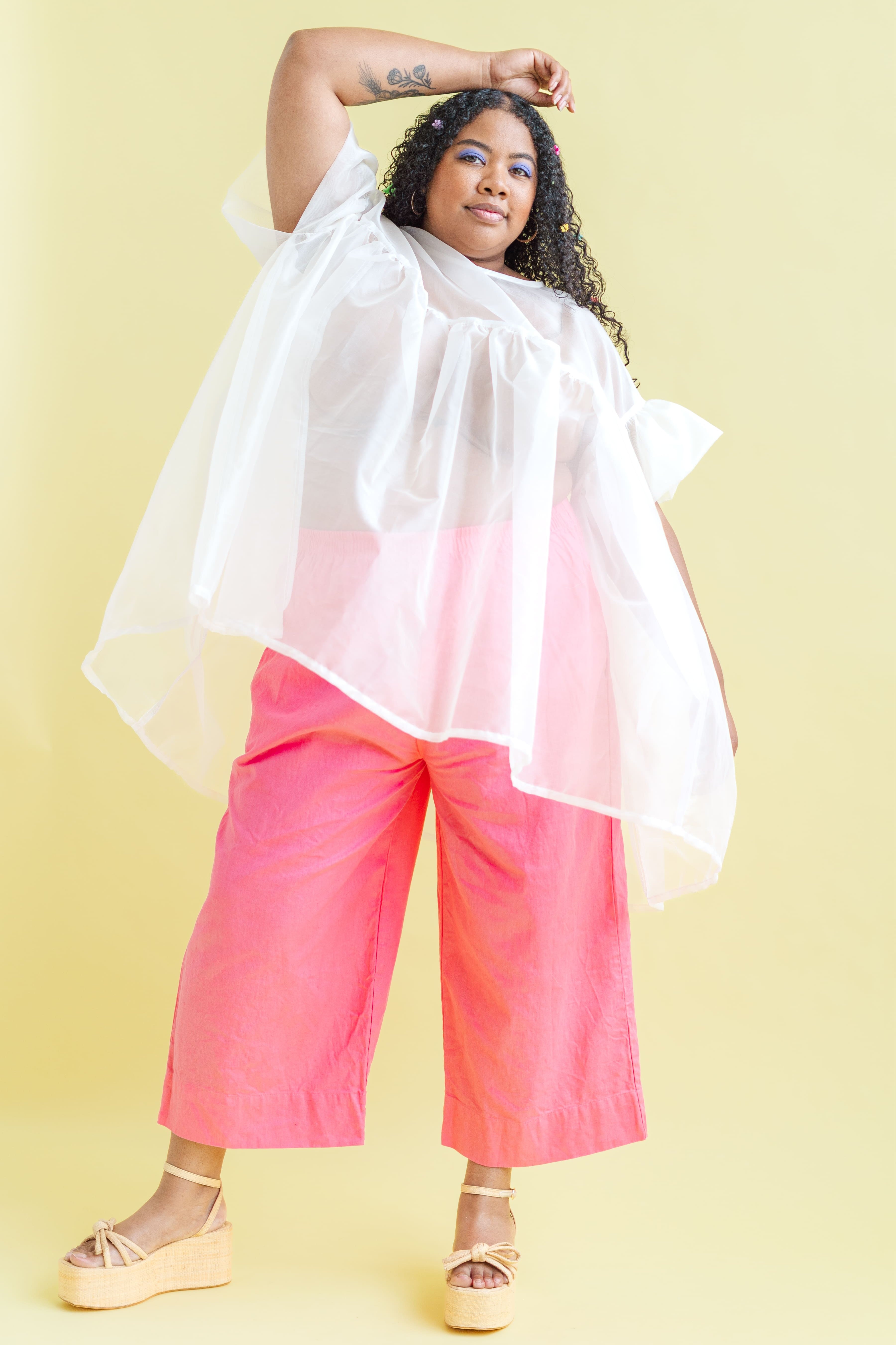 SILK ORGANZA MINI MUSHROOM DRESS – Nettle Studios