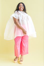 SILK ORGANZA MINI MUSHROOM DRESS