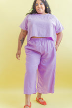 Tee in Lilac Linen (RTS)