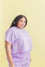 Tee in Lilac Linen (RTS)