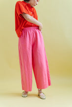 Mid Easy Pant in Bubble Gum Linen (RTS)