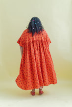 Mushroom Dress in Strawberry Margarita Cotton Poplin (RTS)