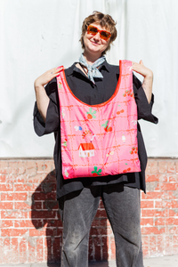 Nylon Tote - Cottage Core (RTS)