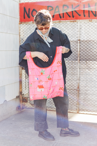 Nylon Tote - Cottage Core (RTS)
