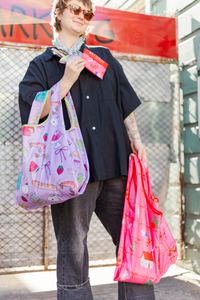 Nylon Tote - Cottage Core (RTS)