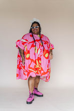 Mini Mushroom Dress in Petal Pop