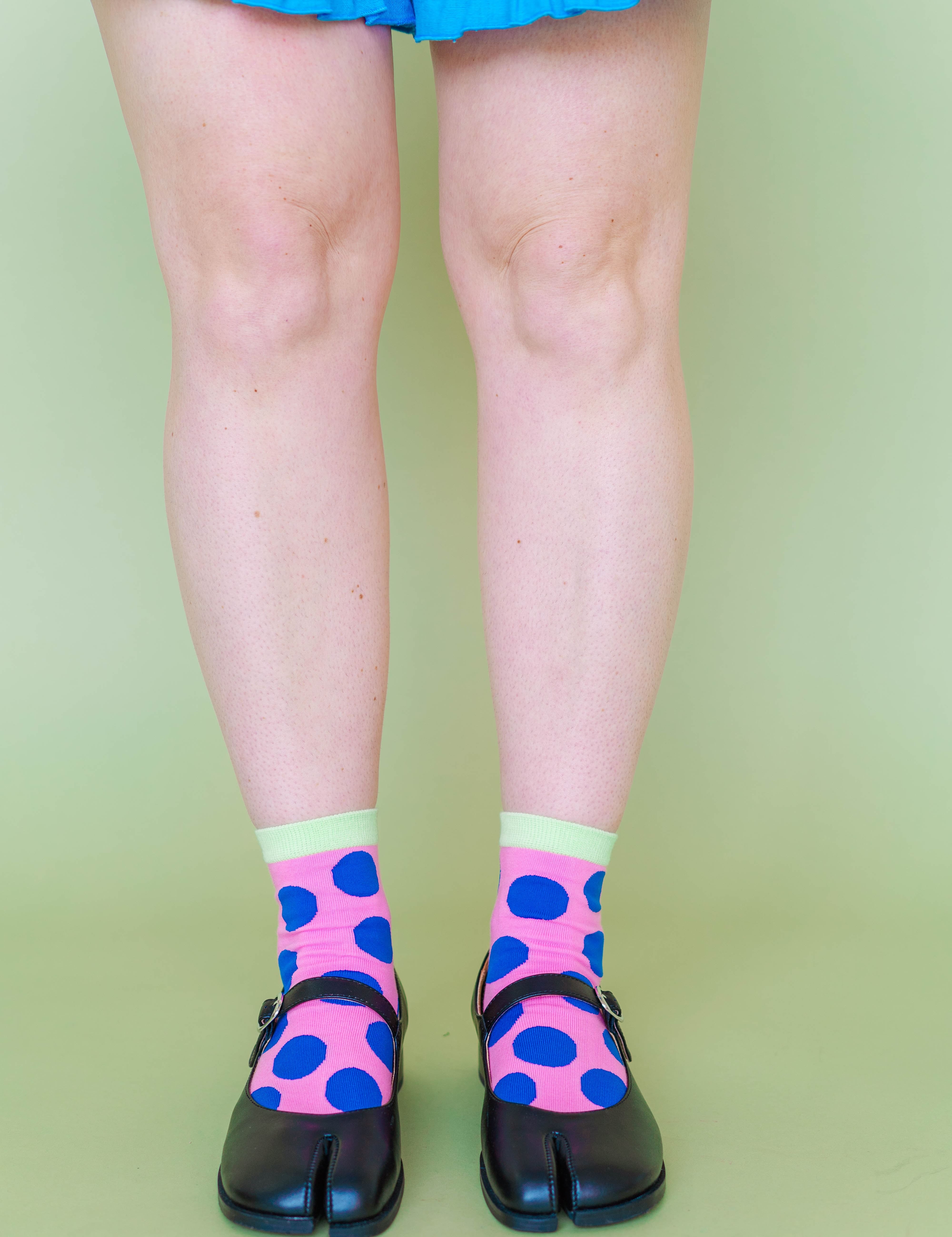Taffy Dot Socks