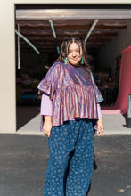 Purple Glitter Gel Pen Mushroom Top