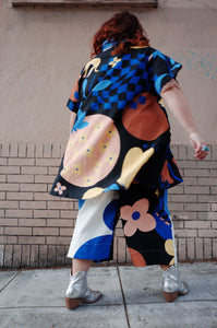 Collared Swing Dress in Sourpuss