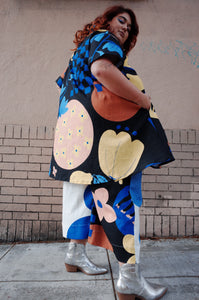Collared Swing Dress in Sourpuss