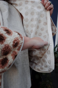 Sherpa Jacket in Honey Latte (RTS)