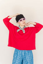 Red Apple Sweatshirt Tee