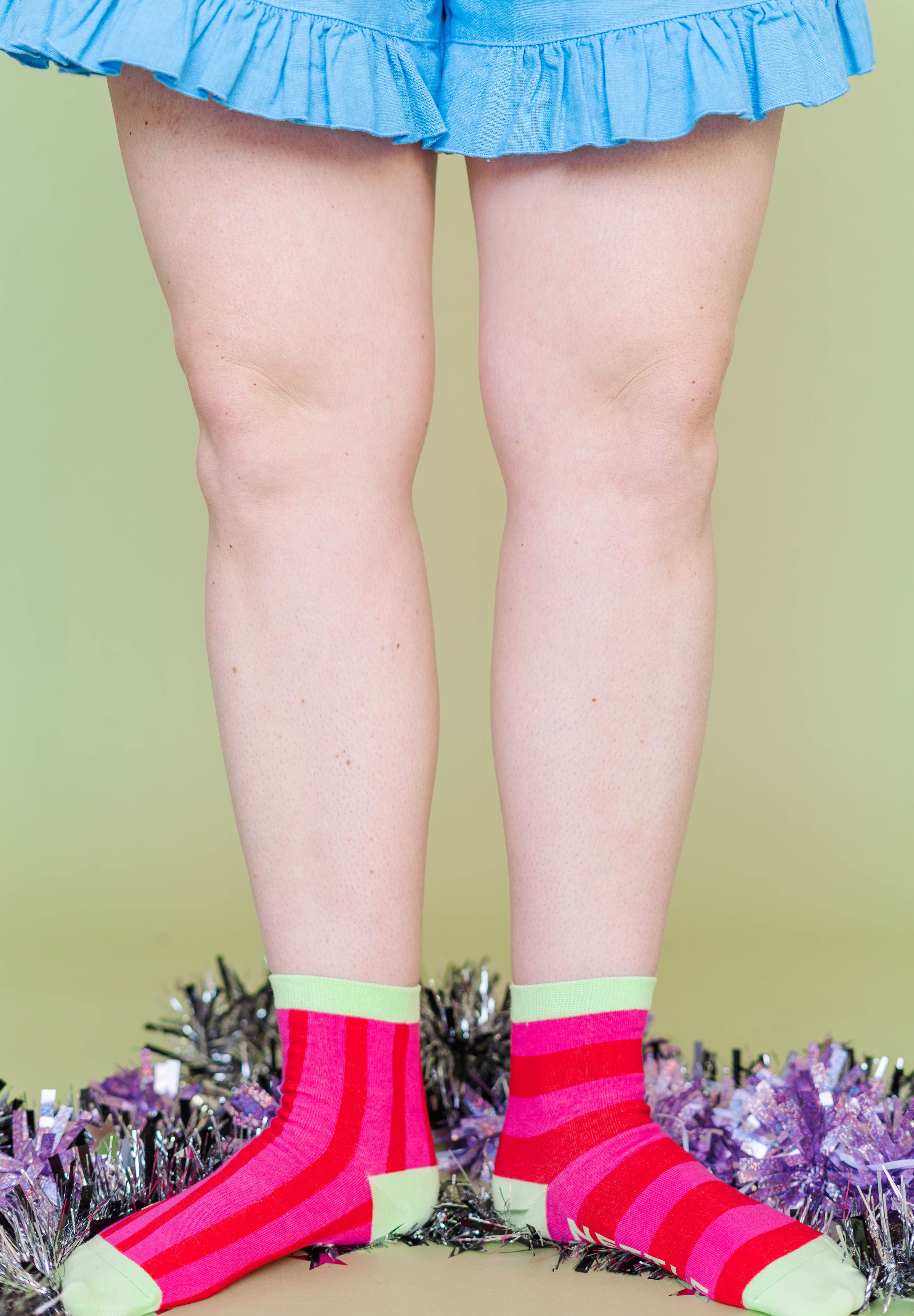Sweetheart Stripe Socks