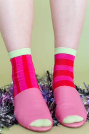 Sweetheart Stripe Socks