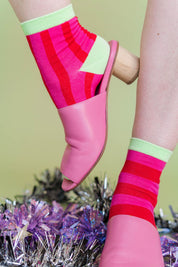 Sweetheart Stripe Socks