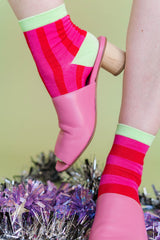 SWEETHEART STRIPE SOCKS