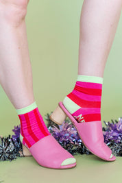 Sweetheart Stripe Socks