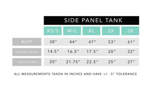 Side Panel Tank in Tutti Frutti Linen (RTS)