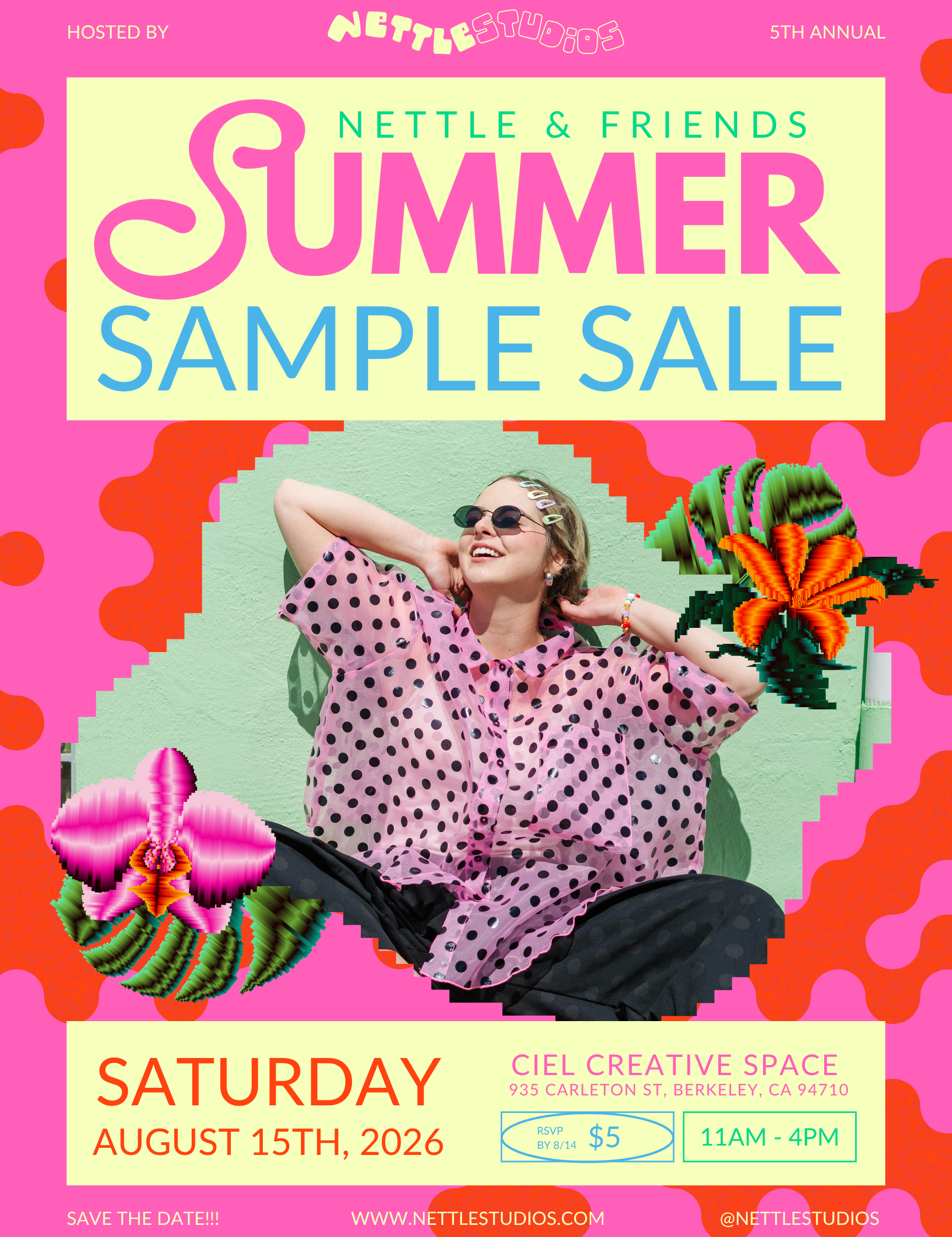Nettle & Friends Summer Sample Sale - Saturday August 15th, 2026