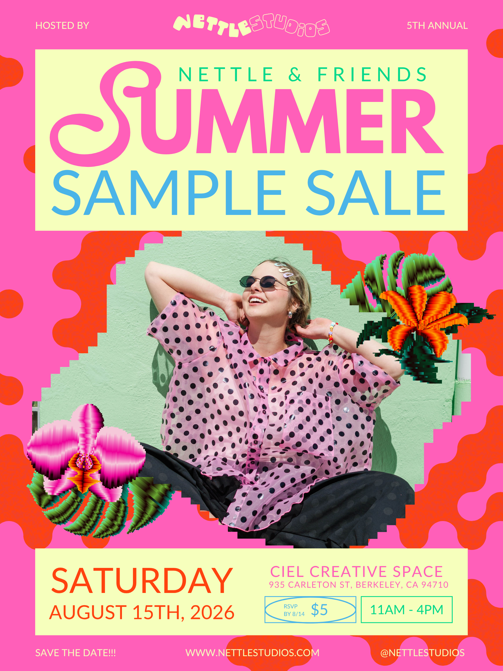 Nettle & Friends Summer Sample Sale - Saturday August 15th, 2026