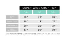 Super Wide Crop Top In Carnation Linen (RTS)