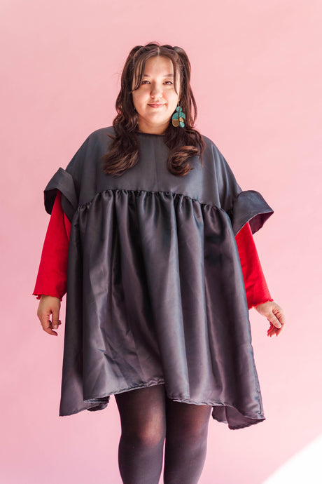 Slate Mini Mushroom Dress