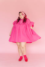 Hot Pink Mini Mushroom Dress