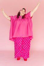 Hot Pink Mini Mushroom Dress