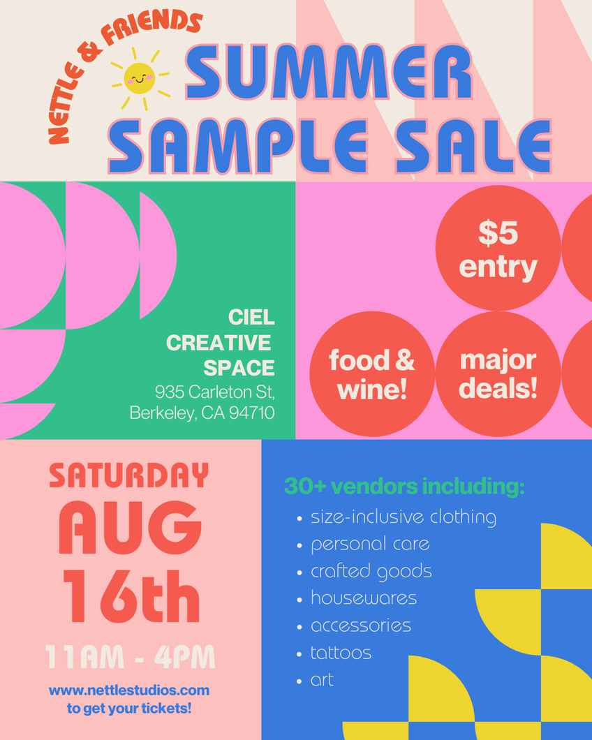 Nettle & Friends - Summer Sample Sale 2025