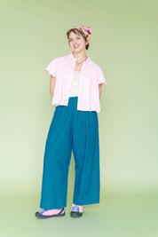 Teal Mid Easy Pant