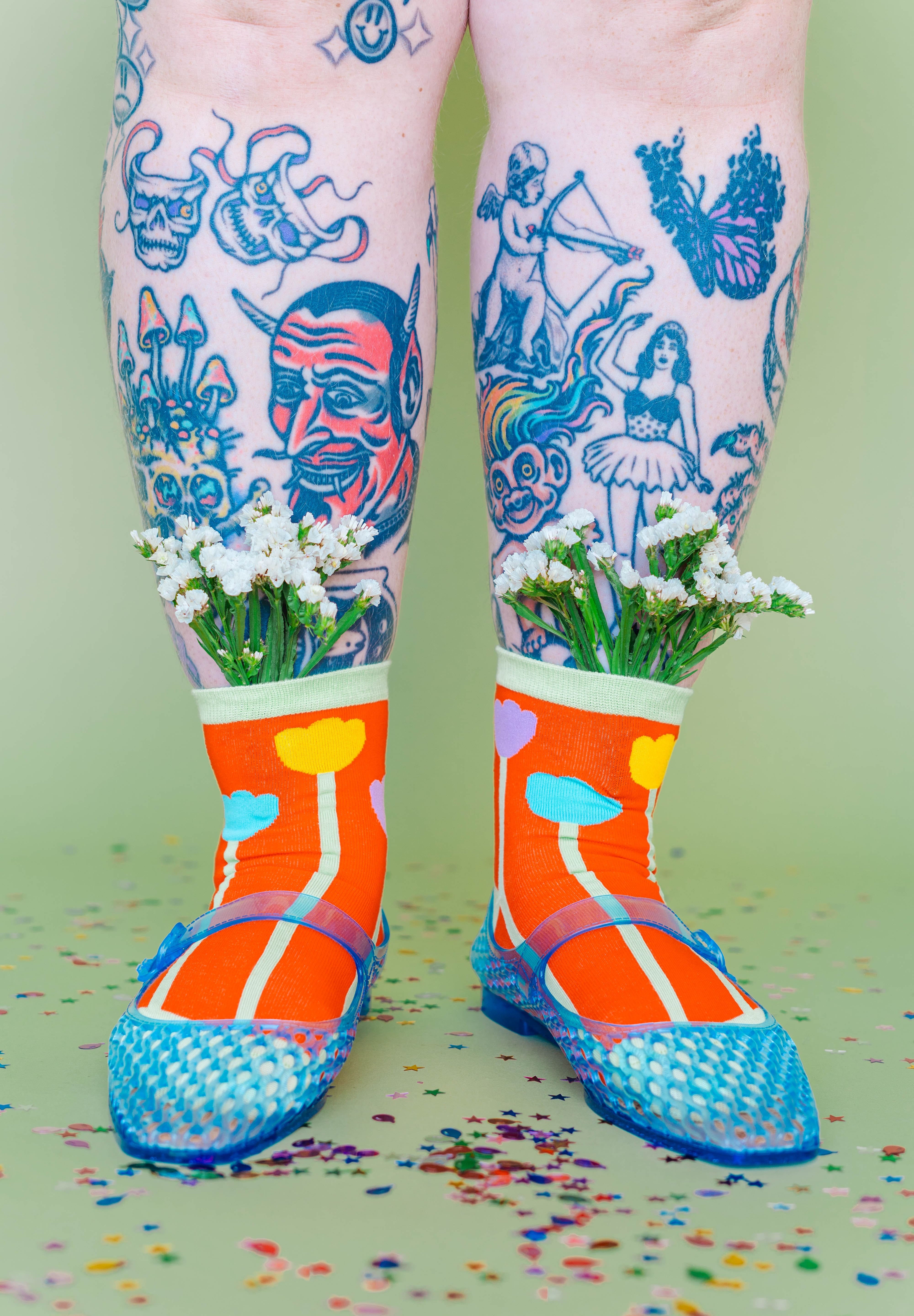 Rorange Tulip Socks