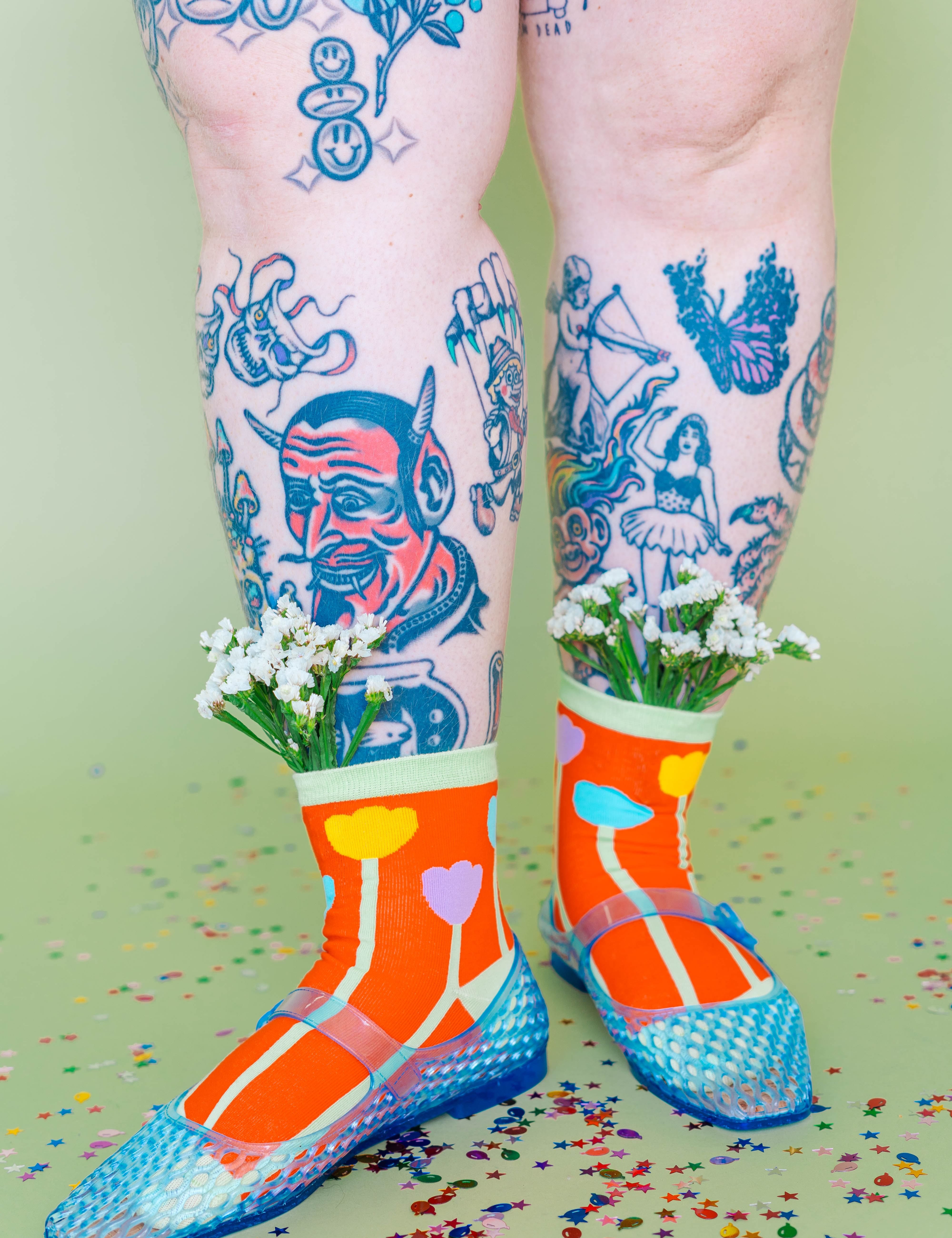 Rorange Tulip Socks