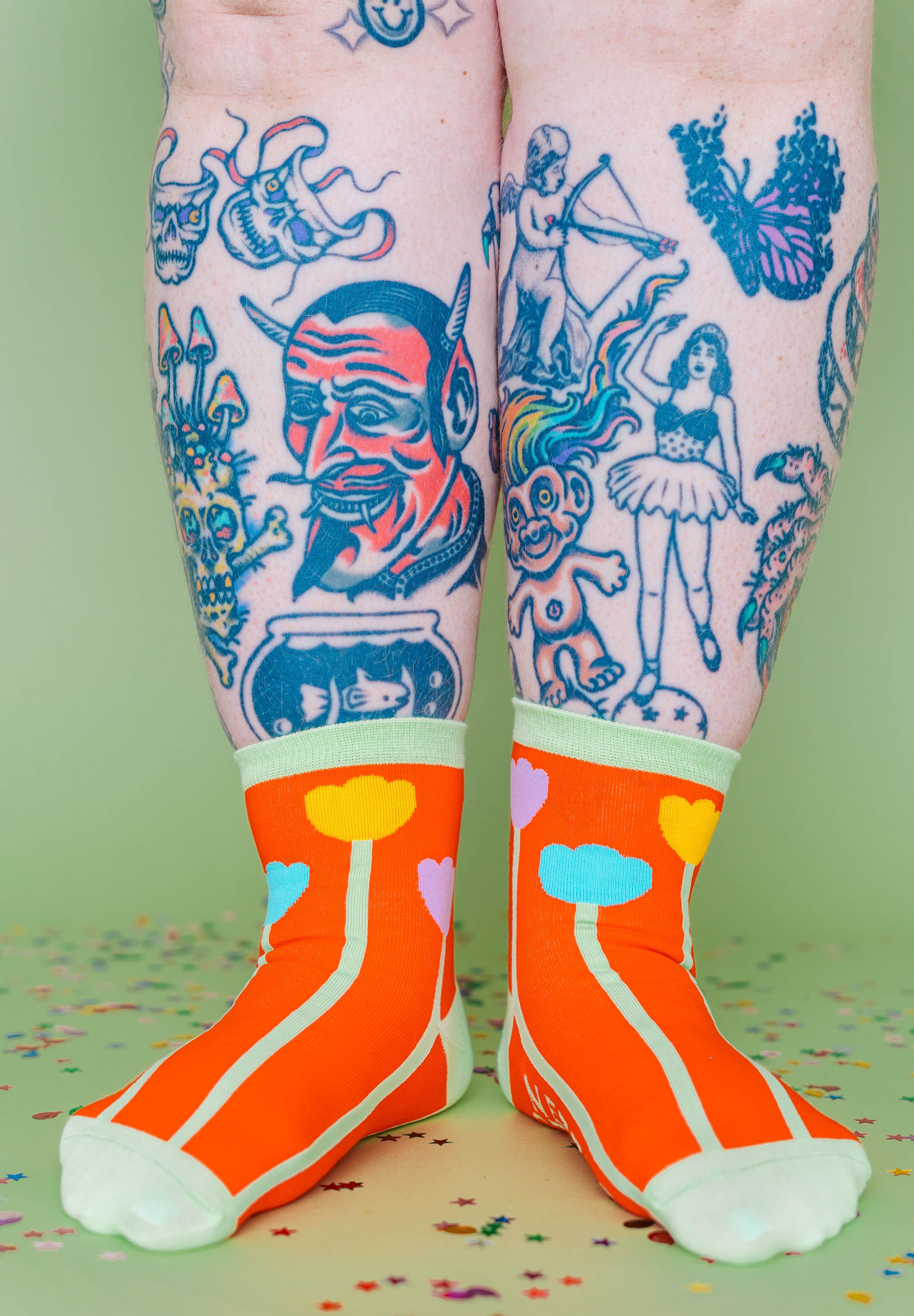 Rorange Tulip Socks