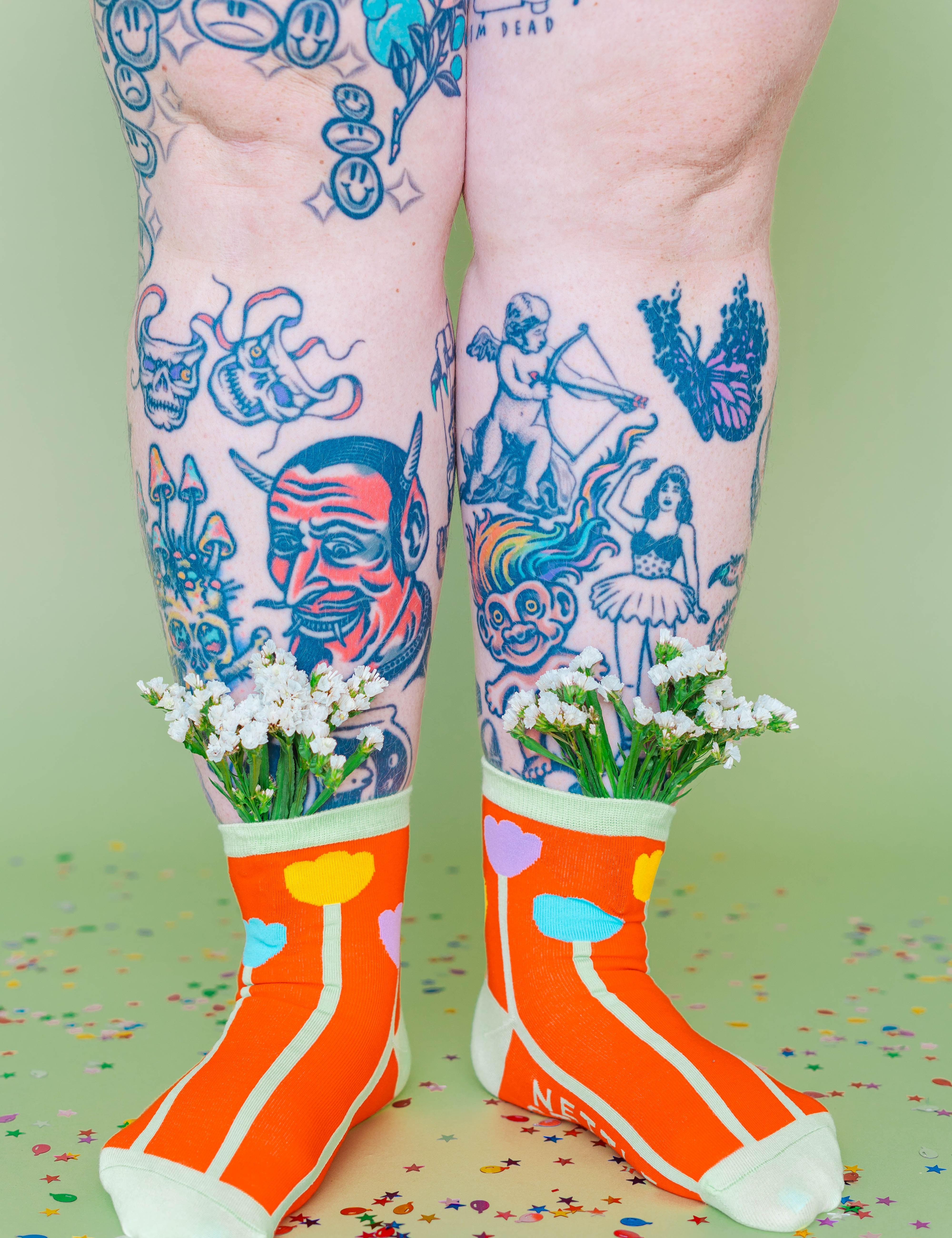 Rorange Tulip Socks