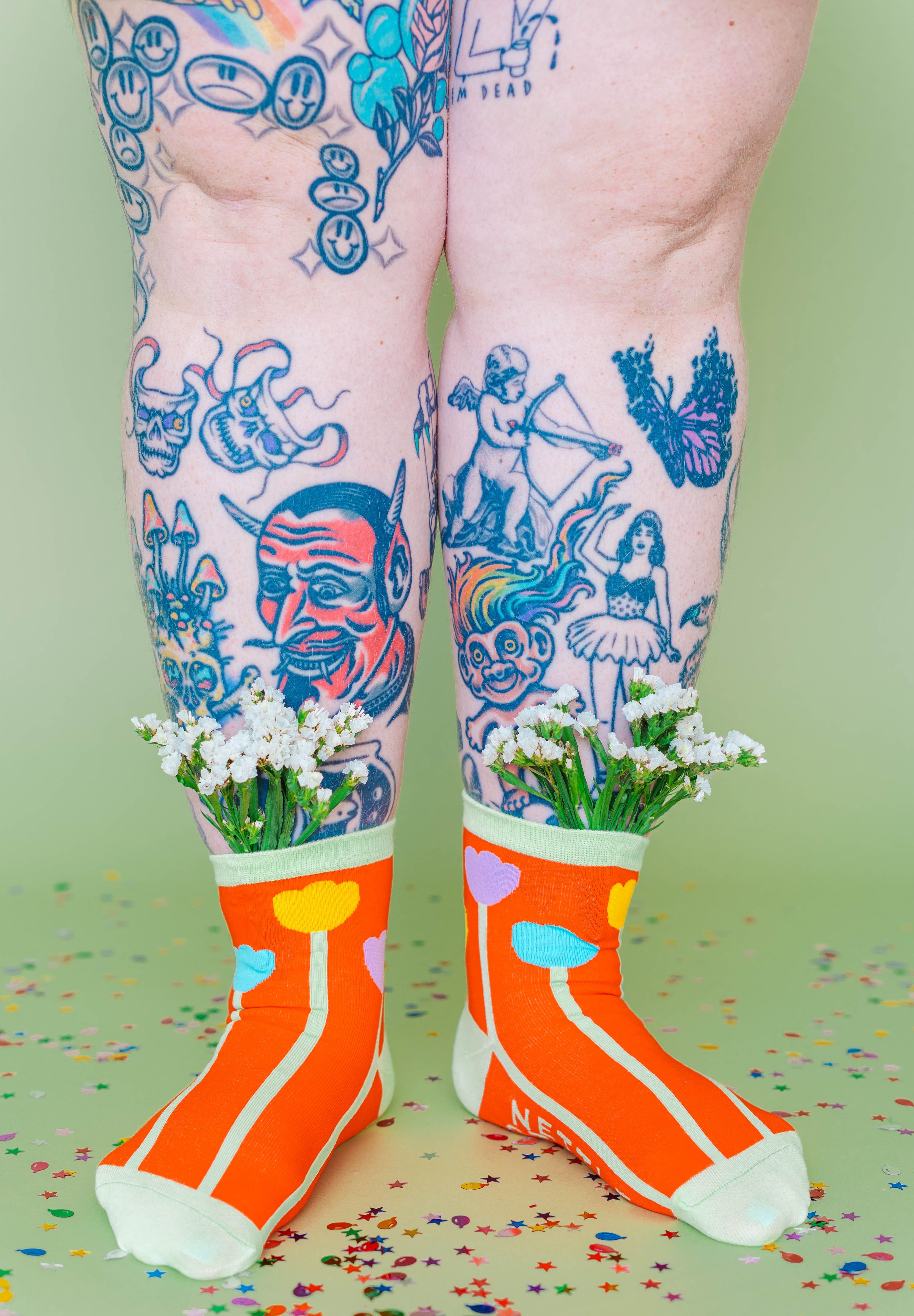 Rorange Tulip Socks