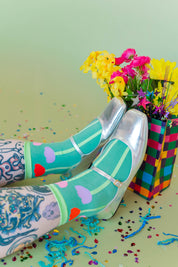 Pink Tulip Socks