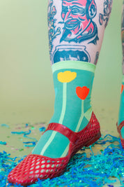Primary Tulip Socks