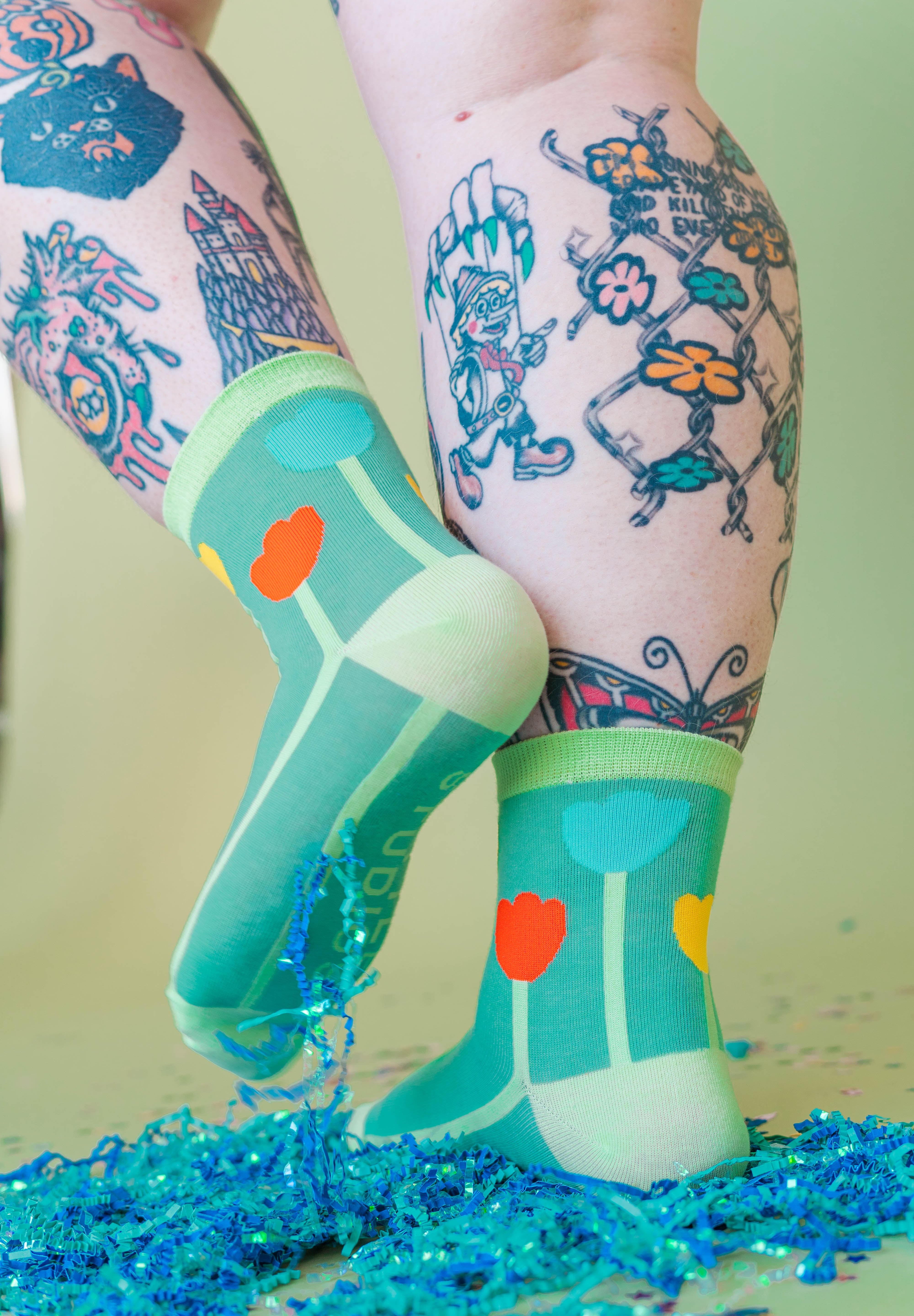 Primary Tulip Socks