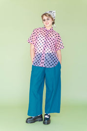 Teal Mid Easy Pant