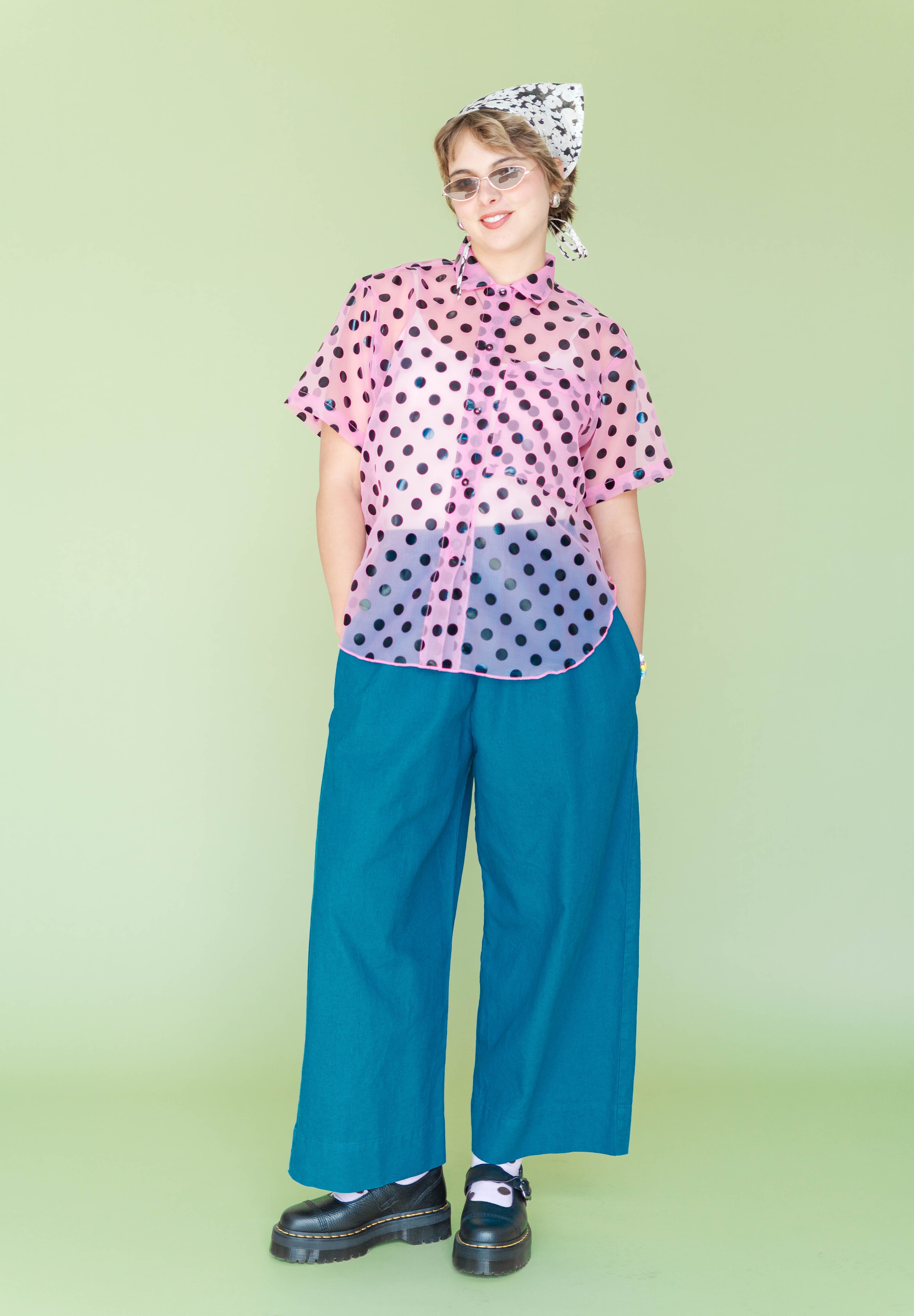 Teal Mid Easy Pant