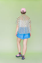 Sheer Daffodil Polka Dot Tulip Top