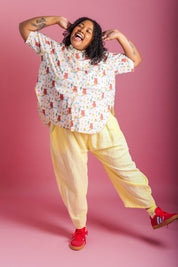 BANANA TAFFY BALLOON PANTS