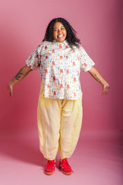 BANANA TAFFY BALLOON PANTS